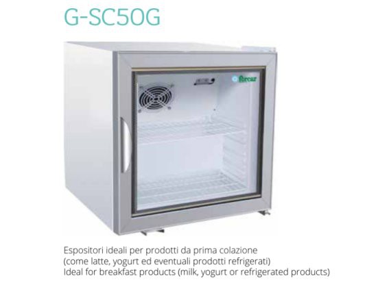 Vetrina refrigerata da banco G-SC50G